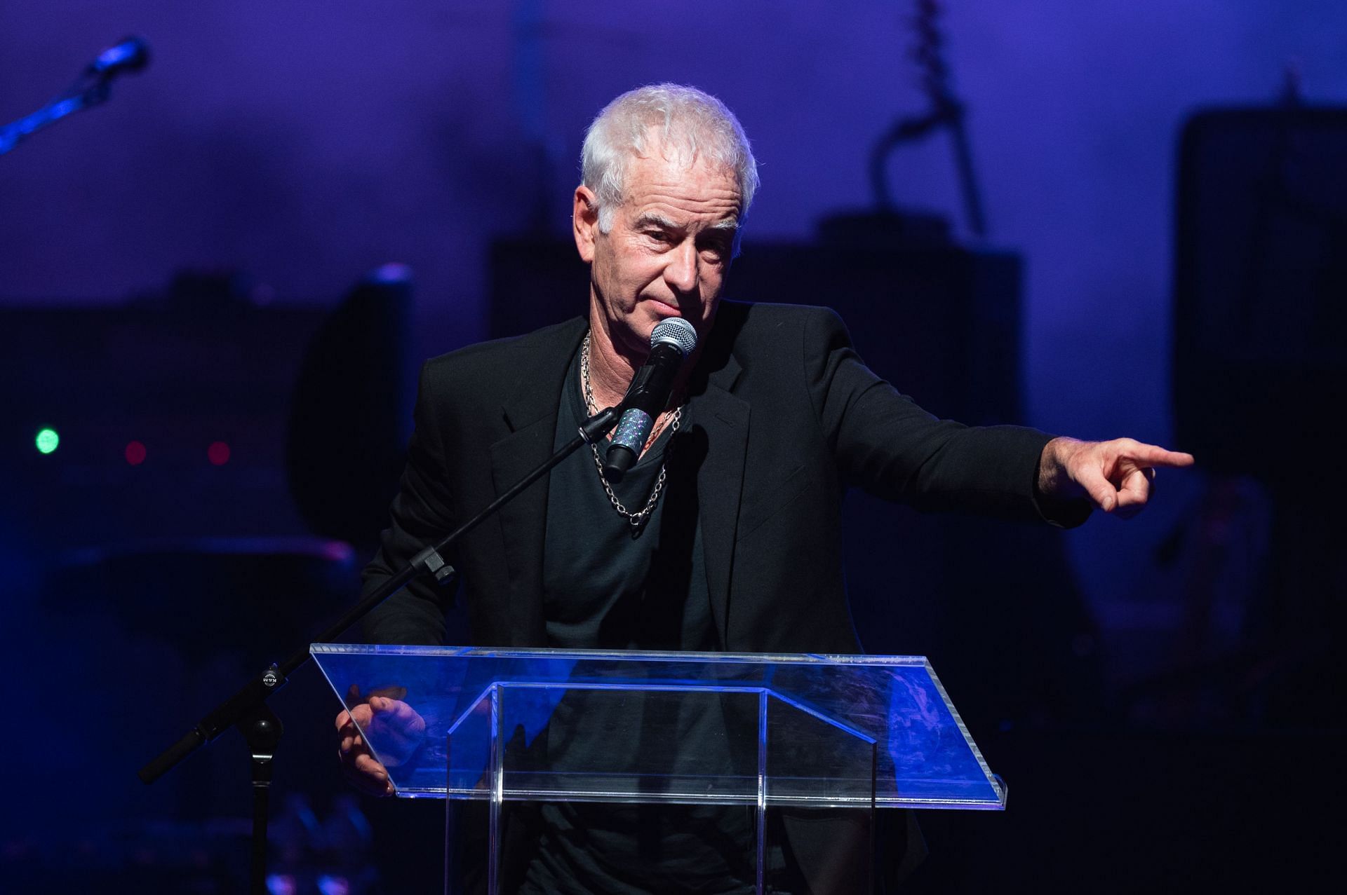 John McEnroe at City Parks Foundation Dinner &amp; Concert - Source: Getty