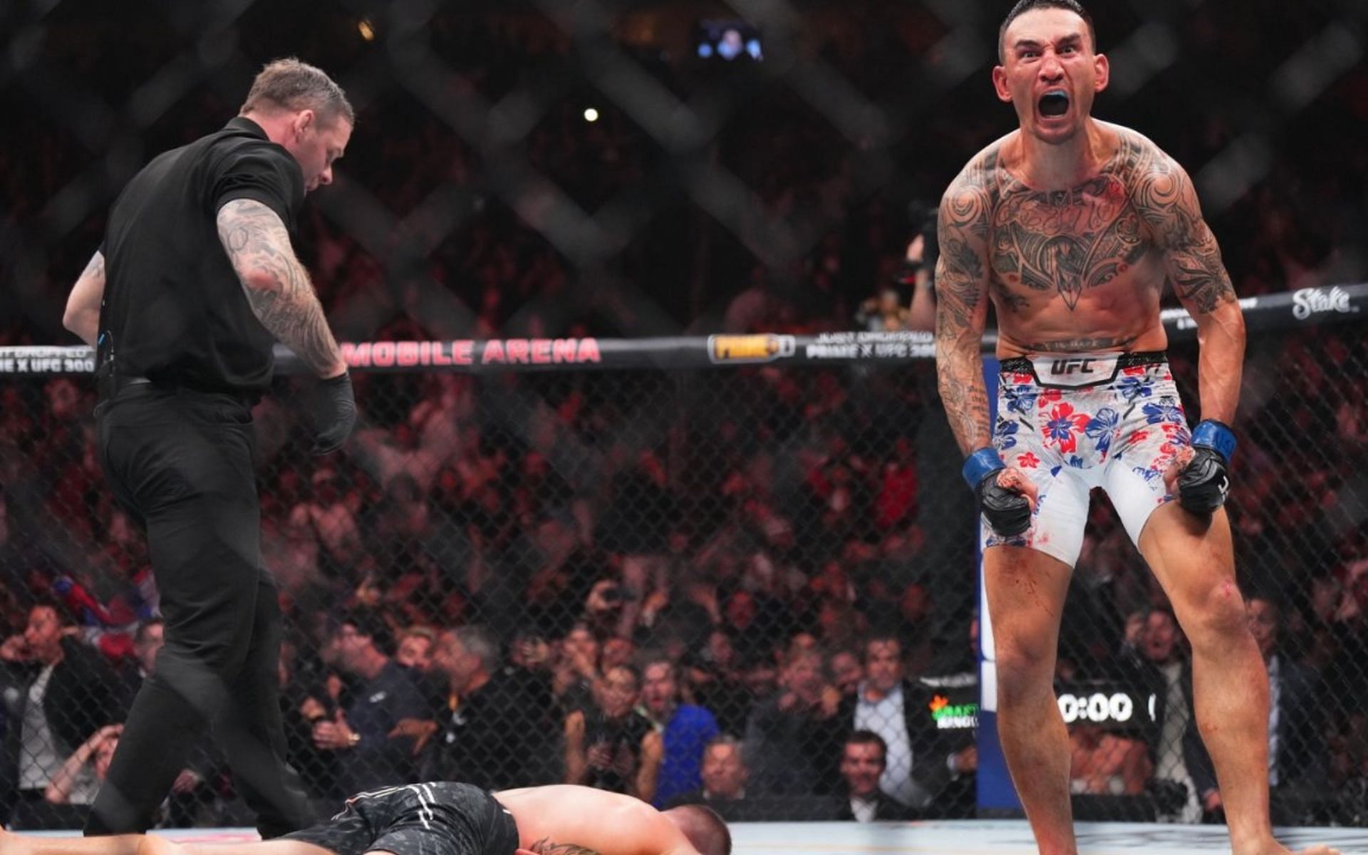 Should Max Holloway move to 155 pounds permanently? [Image: @MeganAnderson on X]