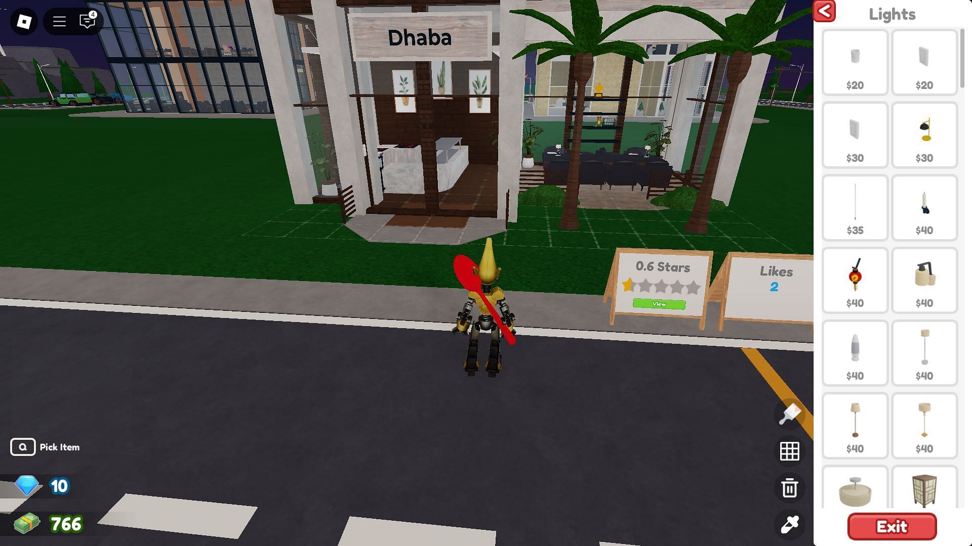 Buy new items using the active codes (Image via Roblox)