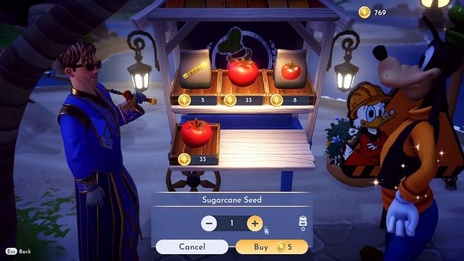 Where to get Sugarcane in Disney Dreamlight Valley