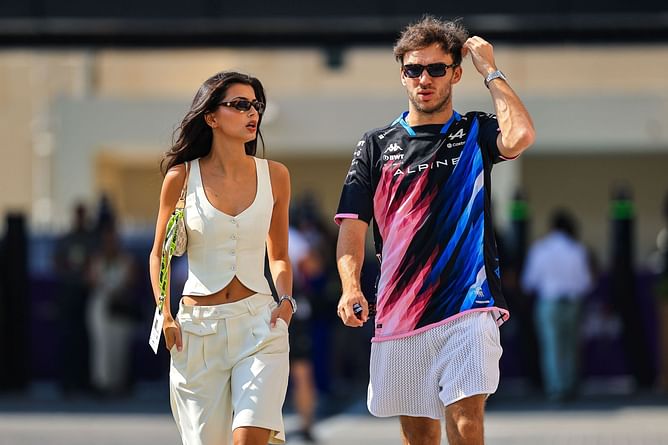 Pierre Gasly's girlfriend Francisca Gomes showcases toned physique and shares adorable moment with pet on Instagram