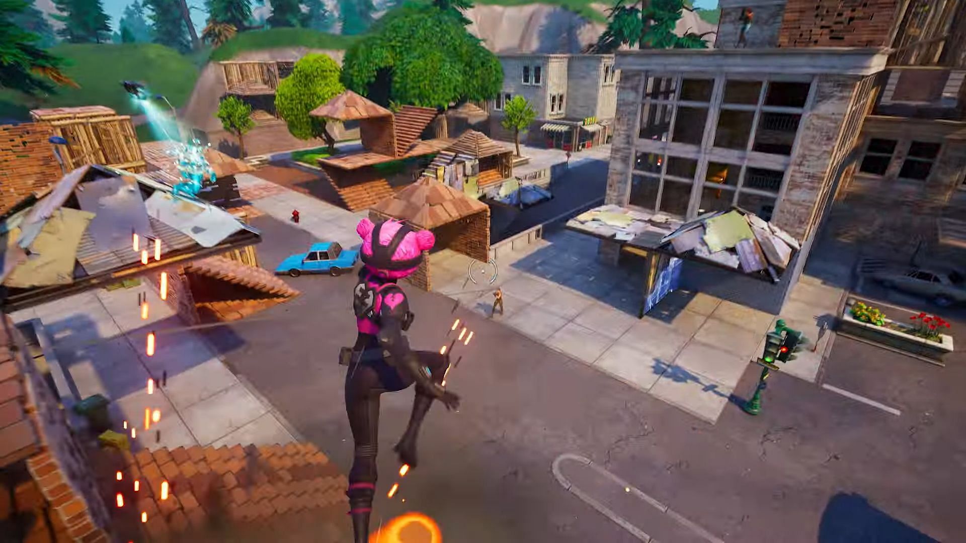 Cuddle Team Leader Remixed leaping into action! (Image via Epic Games)