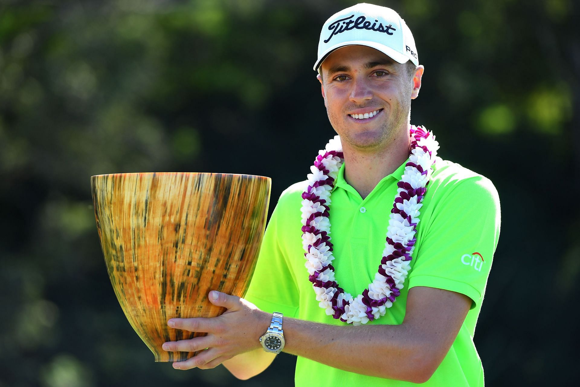 Justin Thomas, 2017 SBS Tournament of Champions (Image via Getty).