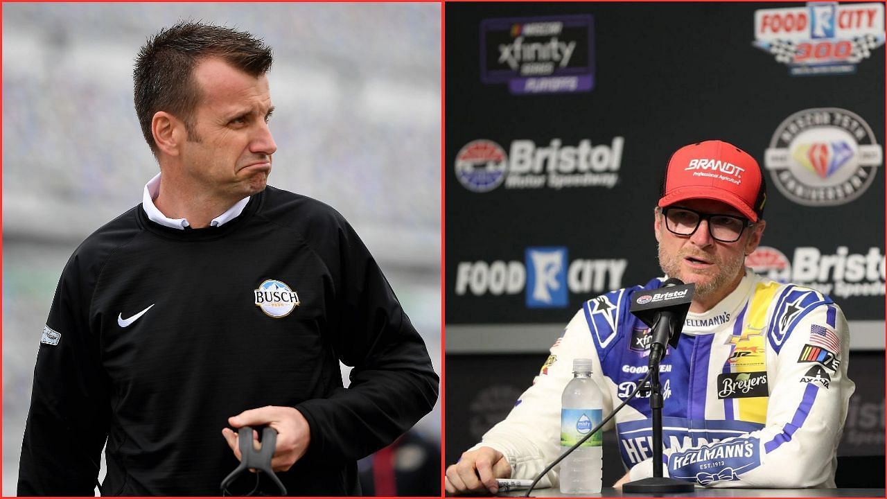 In Picture: Rodney Childers and Dale Earnhardt Jr. (from Left). Credit: Imagn Images