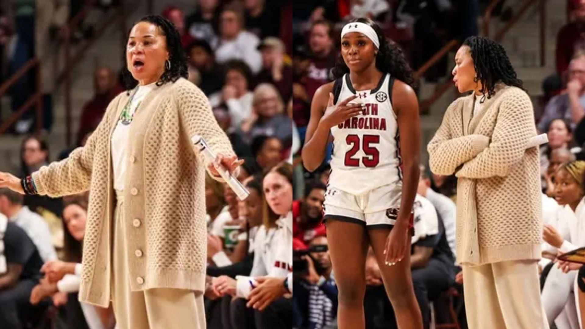 South Carolina coach Dawn Staley (Image Source; IMAGN)