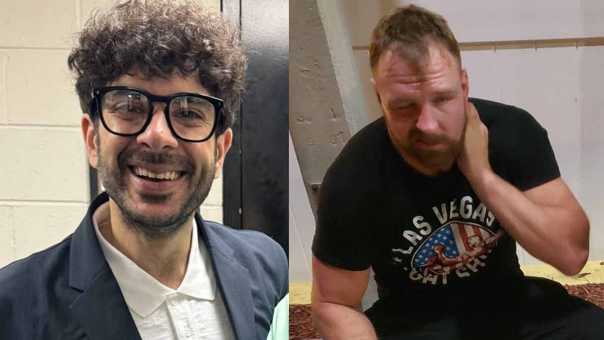 Jon Moxley has been part of AEW since 2019 (Images via Tony Khan and Jon Moxley on X)