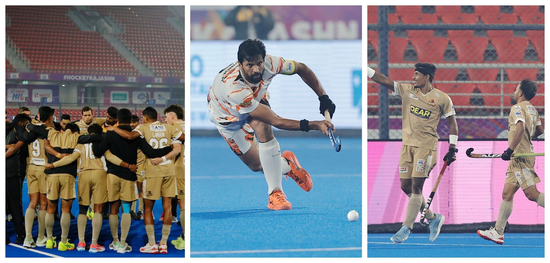 The Tamil Nadu Dragons pulled off a third straight win in the HIL - Source:  Hockey India League