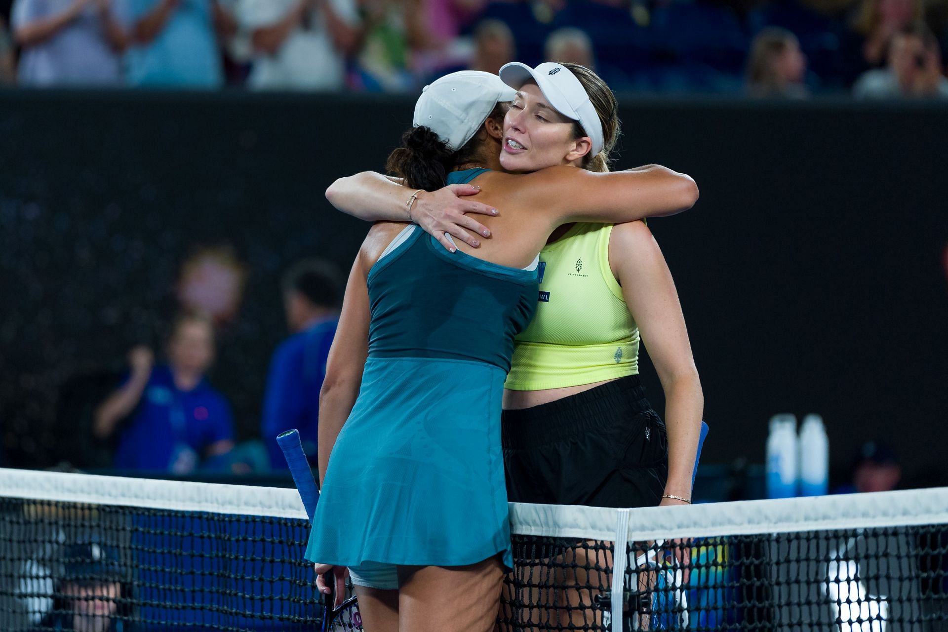 Madison Keys and Danielle Collins after thekr match (Image Source: Getty)