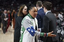 “They late. They are giving her a trophy she don’t need”: Fans react as Dawn Staley is elected to the FIBA Hall of Fame 2025