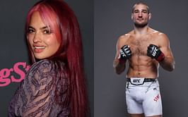 Nina-Marie Daniele comments on Sean Strickland's "caption and song title" in latest picture of them together: "Did me so dirty"