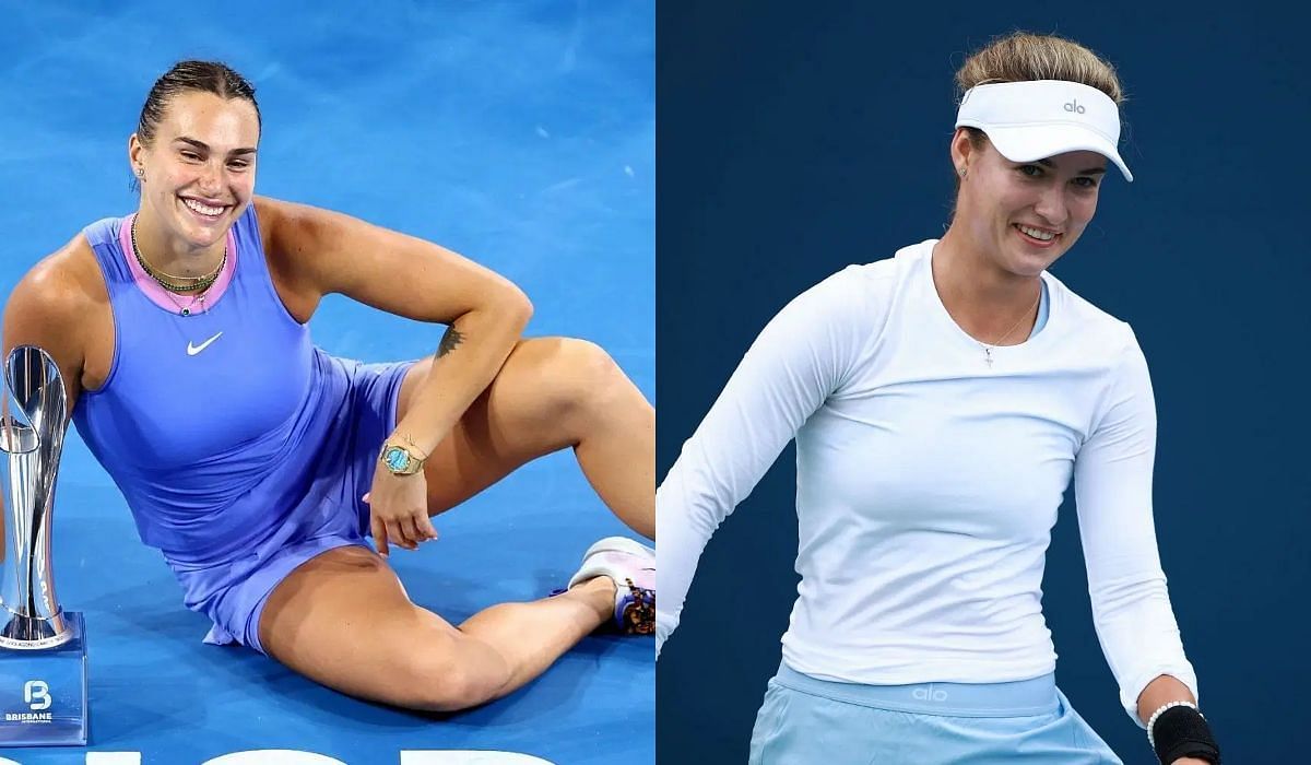 Aryna Sabalenka and Anna Kalinskaya- Source: Getty