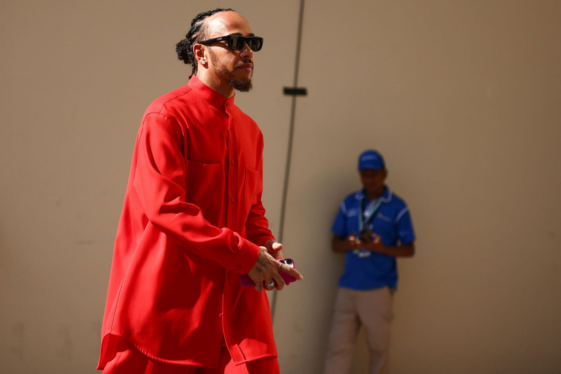 Lewis Hamilton at F1 Abu Dhabi Grand Prix (Image Source: Getty)