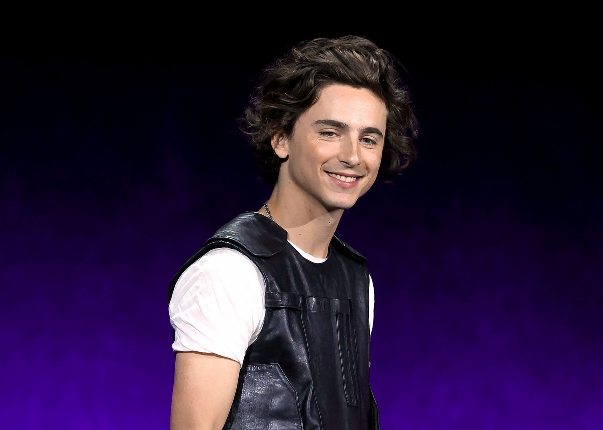 Timoth&eacute;e Chalamet appeared on SNL (Image via Getty)