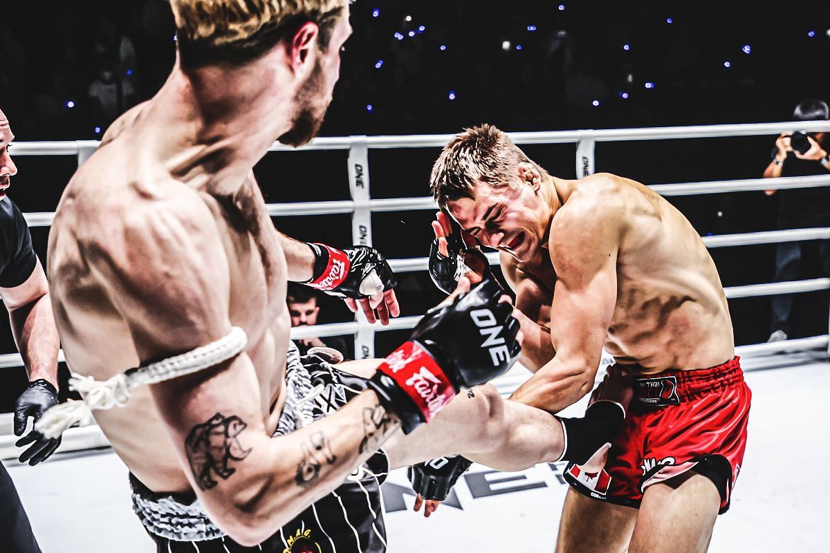 Luke Lessei (left), Cody Jerome (right) [Photo via ONE Championship]