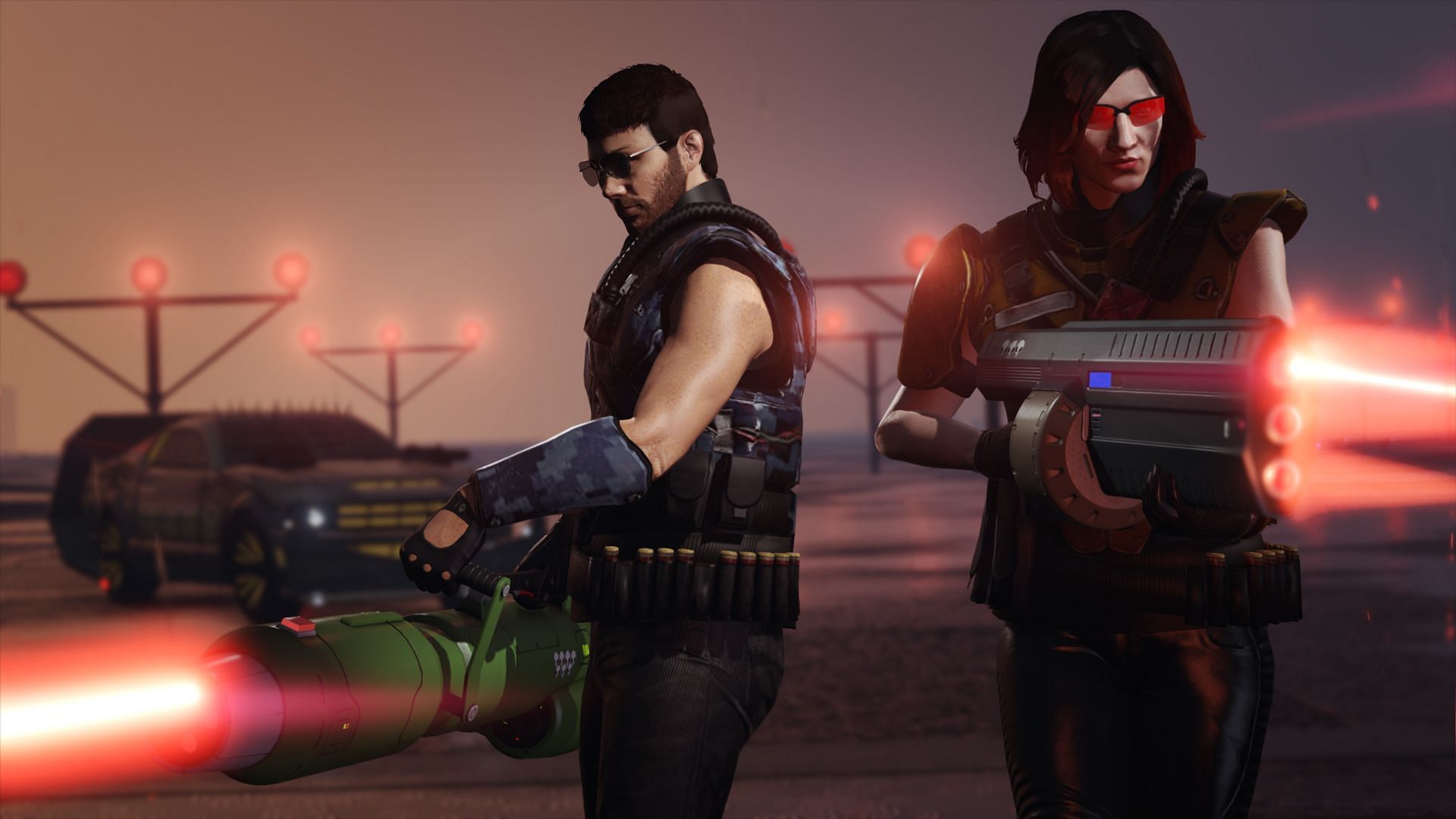 The Widowmaker (left) and Hellbringer (right) (Image via Rockstar Games)