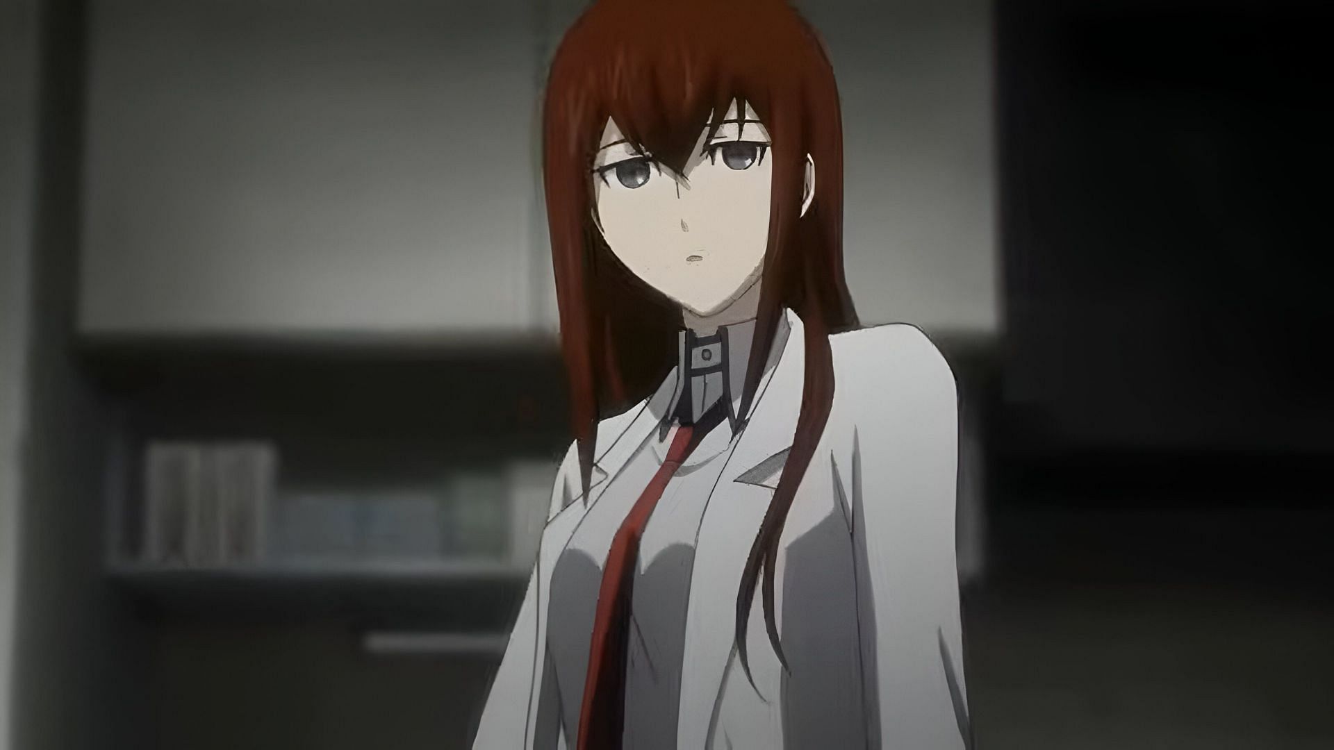 Kurisu Makise as seen in the anime (Image via White Fox)