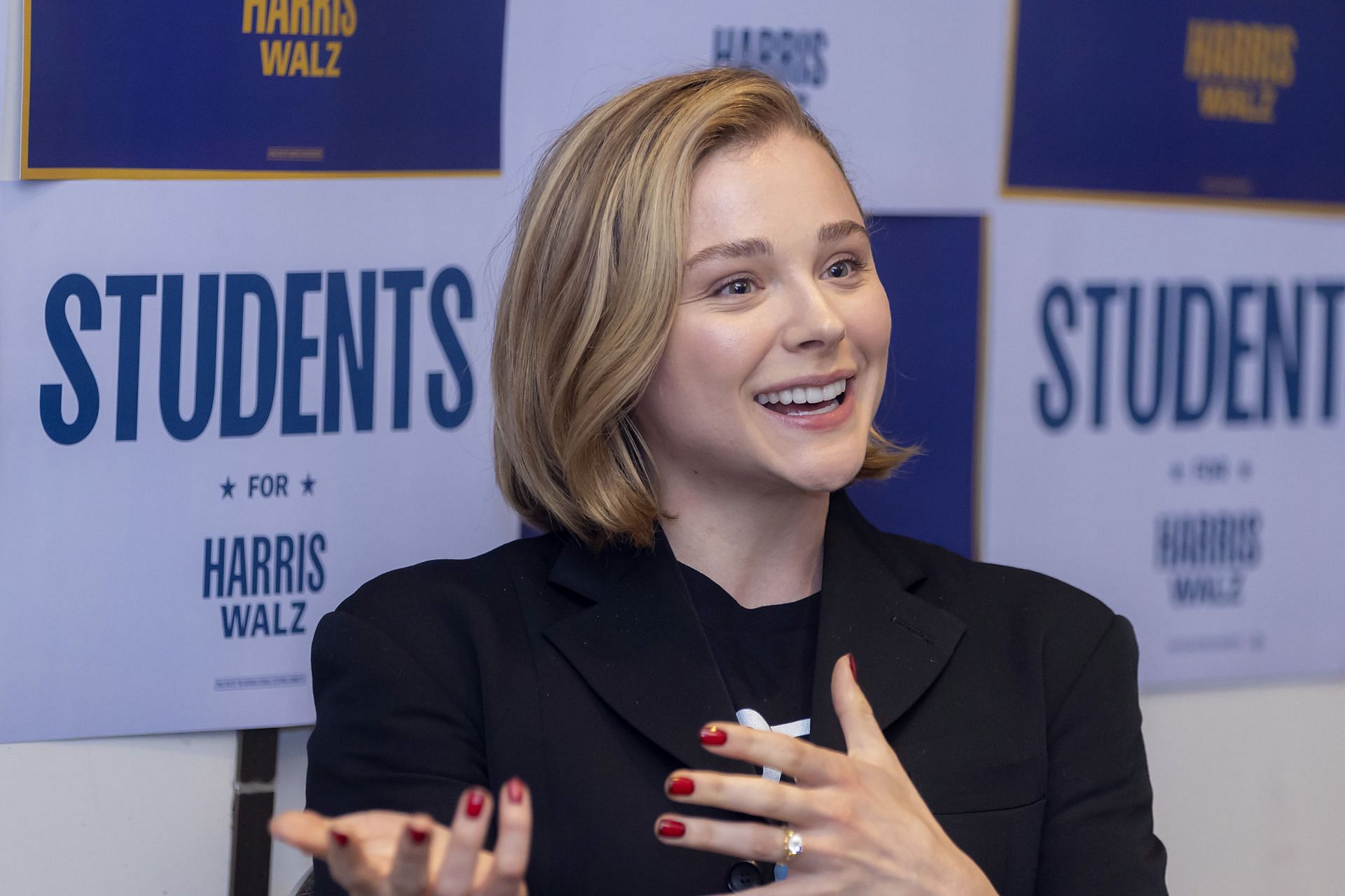 Chlo&euml; Grace Moretz Joins Team Harris-Walz To Rally Young Voters In Georgia - Source: Getty