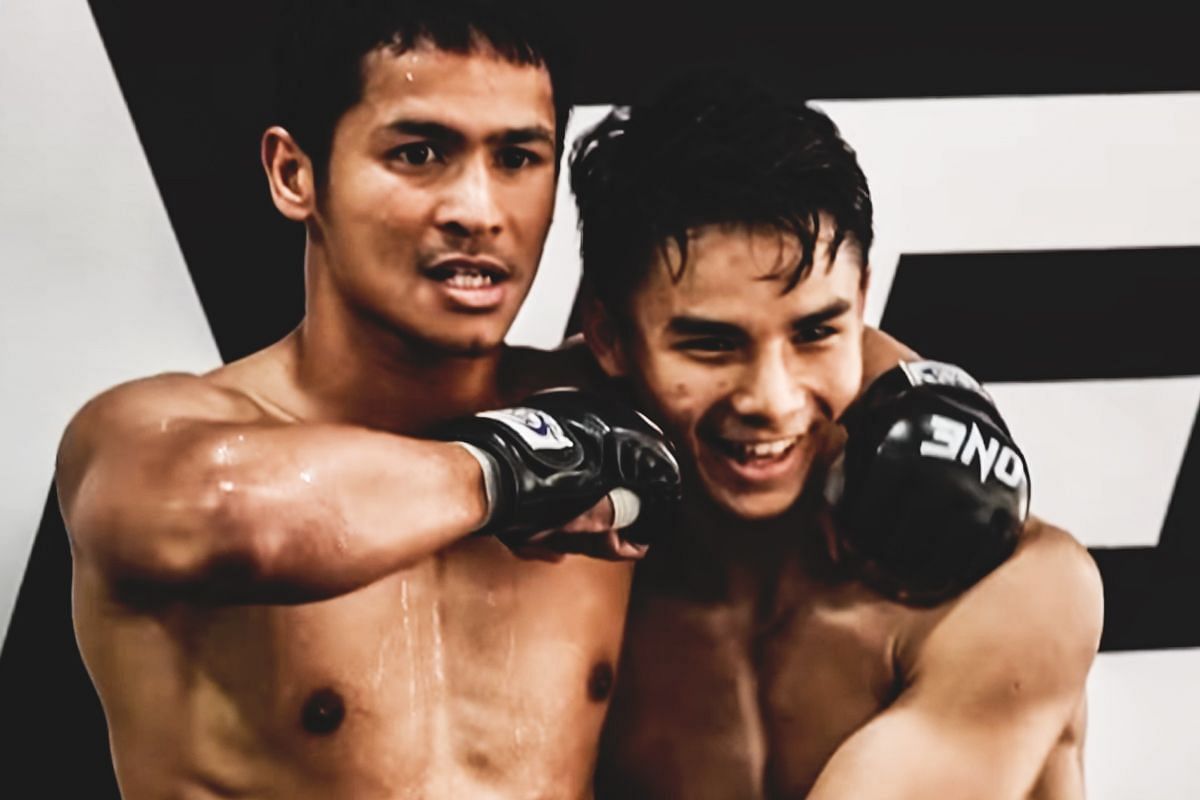 Superbon Singha Mawynn and Johan Ghazali - Photo by ONE Championship