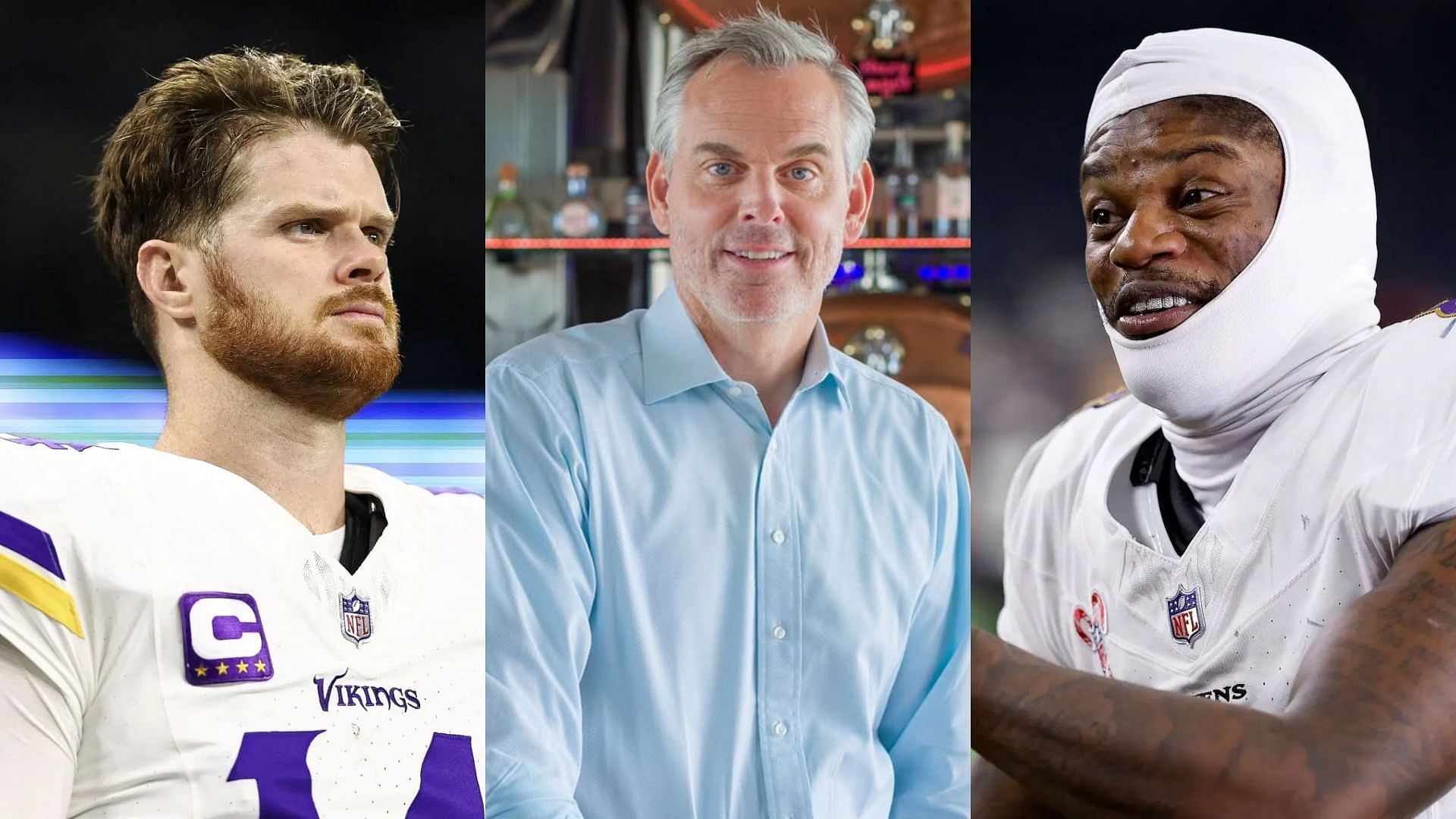 Colin Cowherd gets flak for debating Sam Darnold over Lamar Jackson