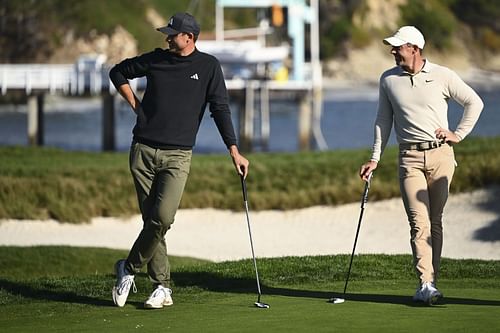 Rory McIlroy and Ludvig Aberg (Source: Getty)