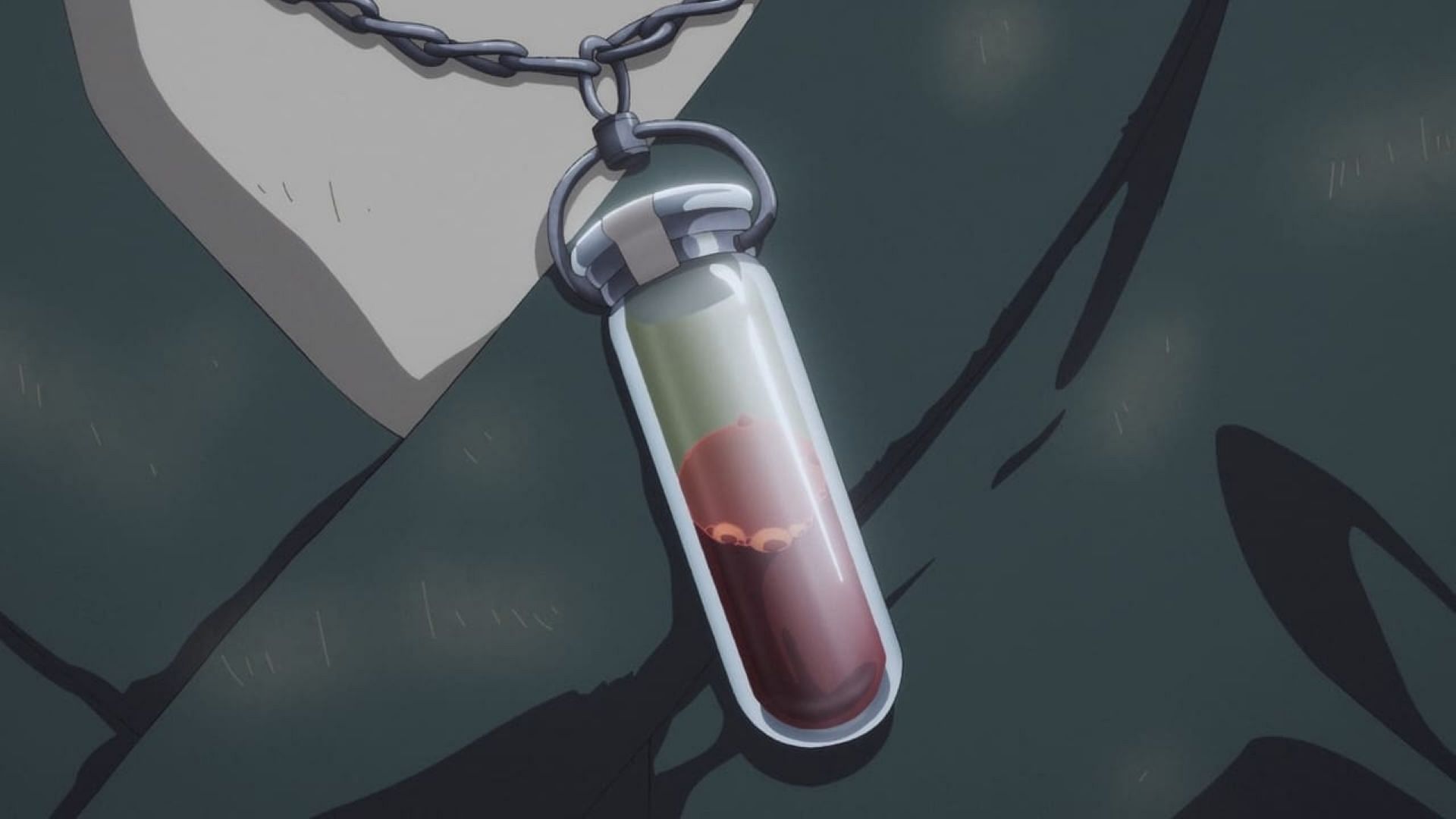 Kiyoka finds a suspicious vial (Image via Kinema Citrus)