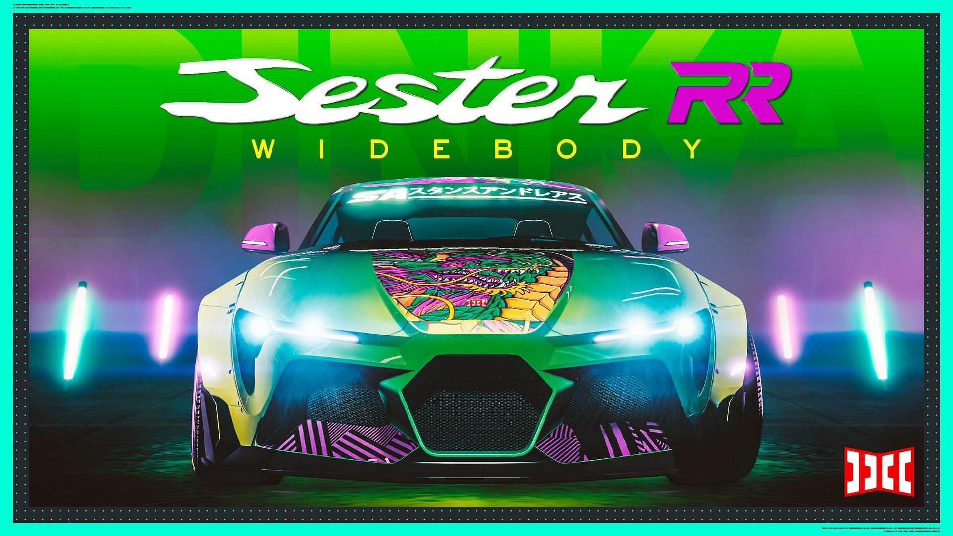 A picture of the Widebody variant of Jester RR (Image via Rockstar Games)