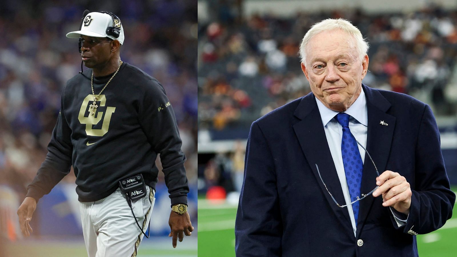 Will Deion Sanders move on from Colorado to the Dallas Cowboys and Jerry Jones? (Photo Credits: IMAGN)