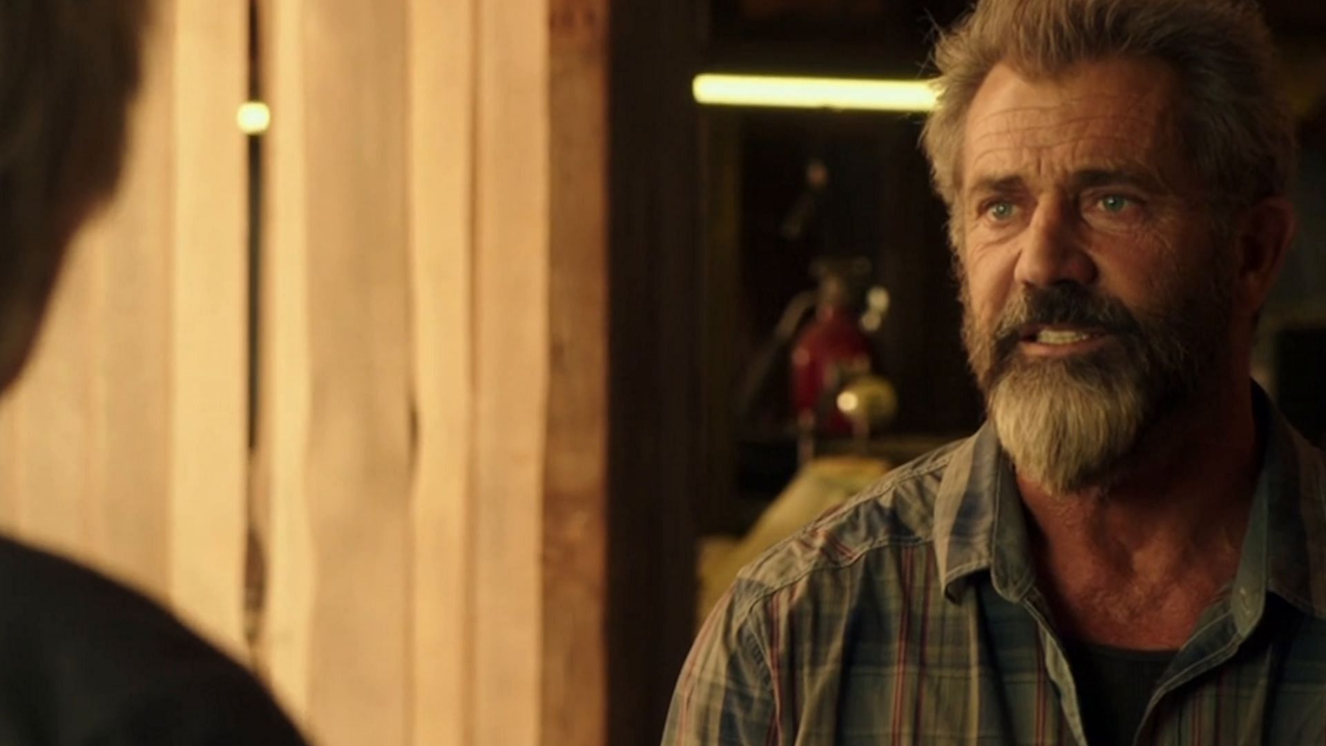 A still of Mel Gibson from Blood Father (Image via Amazon Prime Video)