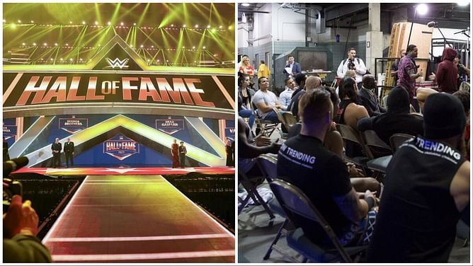 [WATCH] WWE Hall of Famer congratulates newly-crowned champion backstage in unseen footage