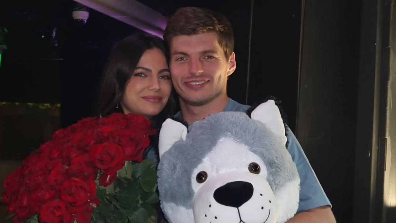 Max Verstappen with girlfriend Kelly Piquet [Image Source: @kellypiquet/Instagram]