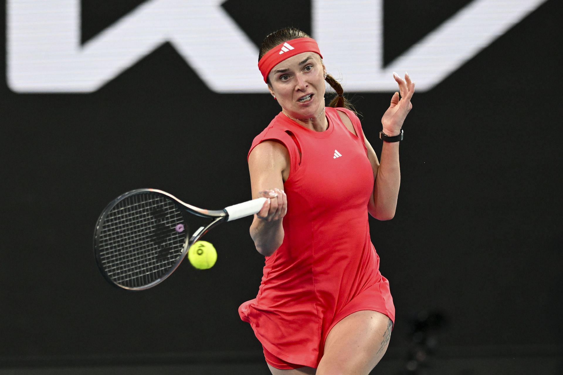 Elina Svitolina in action at the Australian Open (Image Source: Getty)