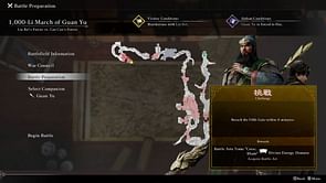 Dynasty Warriors Origins: 1,000-Li March of Guan Yu guide (Chapter 4)