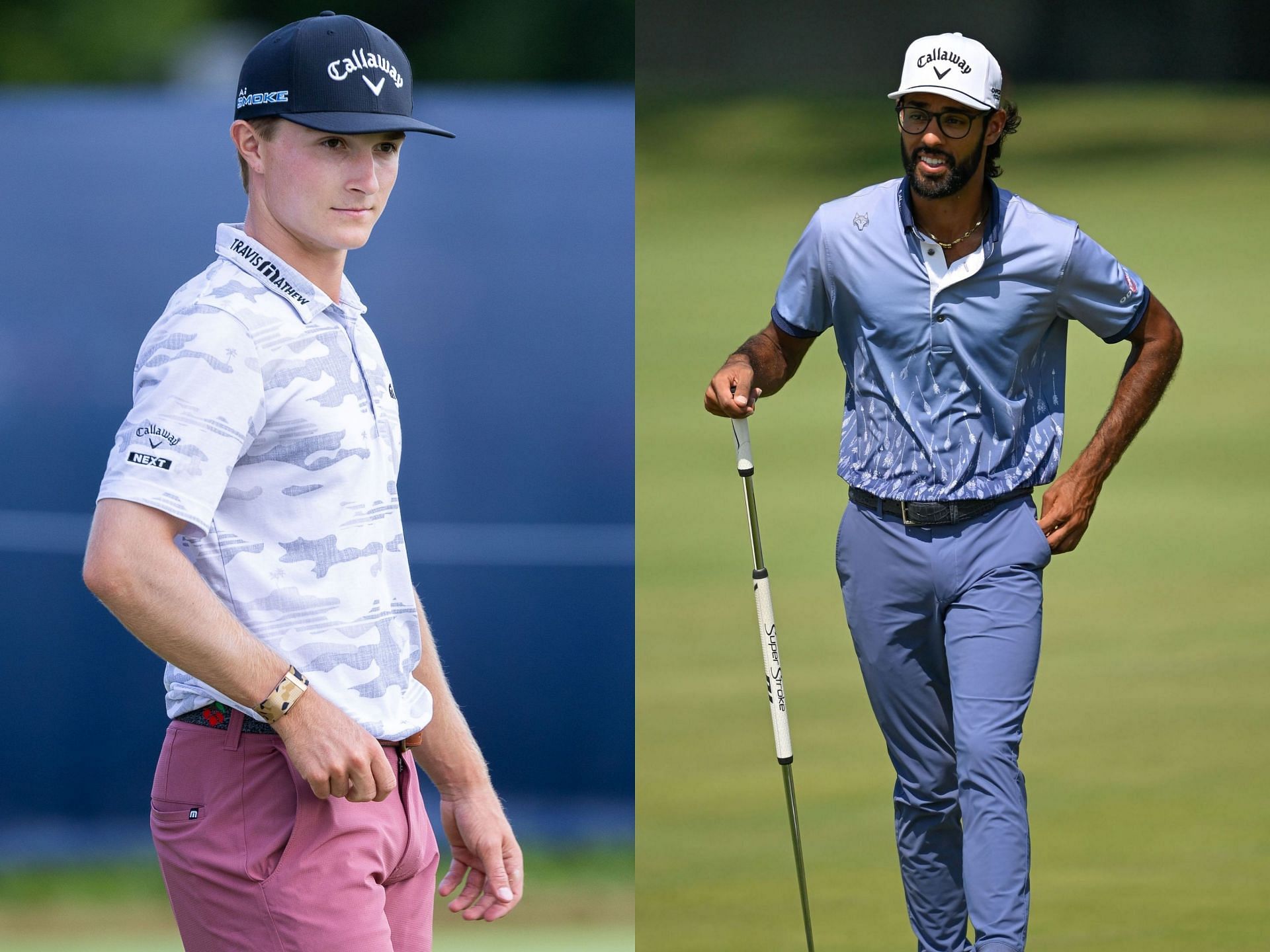 Blades Brown and Akshay Bhatia (Images via Getty)