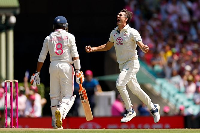 [Watch] Pat Cummins strikes early to remove Ravindra Jadeja and Washington Sundar on Day 3 of BGT 24-25 5th Test
