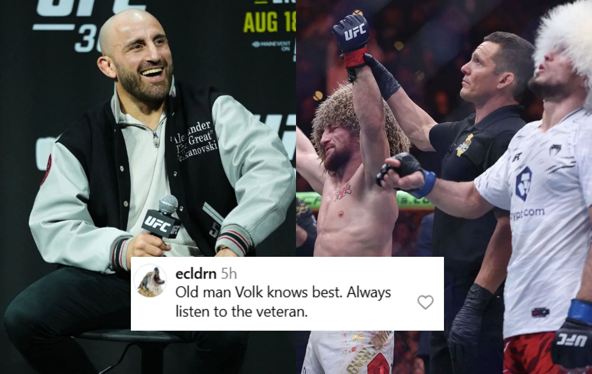 MMA fans react to the perfect materialization of Alexander Volkanovski