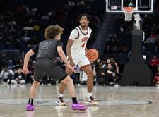 Penn State signee Kayden Mingo wins the MVP honor in Long Island Lutheran's victory at the Hoophall Classic