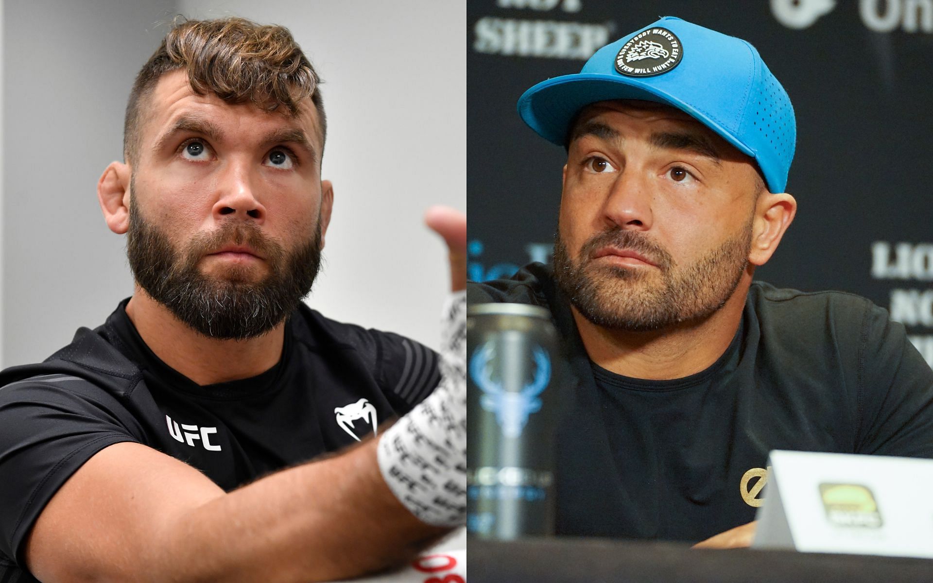 Jeremy Stephens (left) will take on Eddie Alvarez (right) in the headlining match of BKFC KnuckleMania V [Images courtesy: Getty Images]