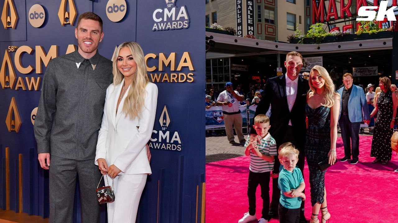 Freddie Freeman &amp; wife Chelsea make sweet memories with sons Charlie, Brandon, and Max on 