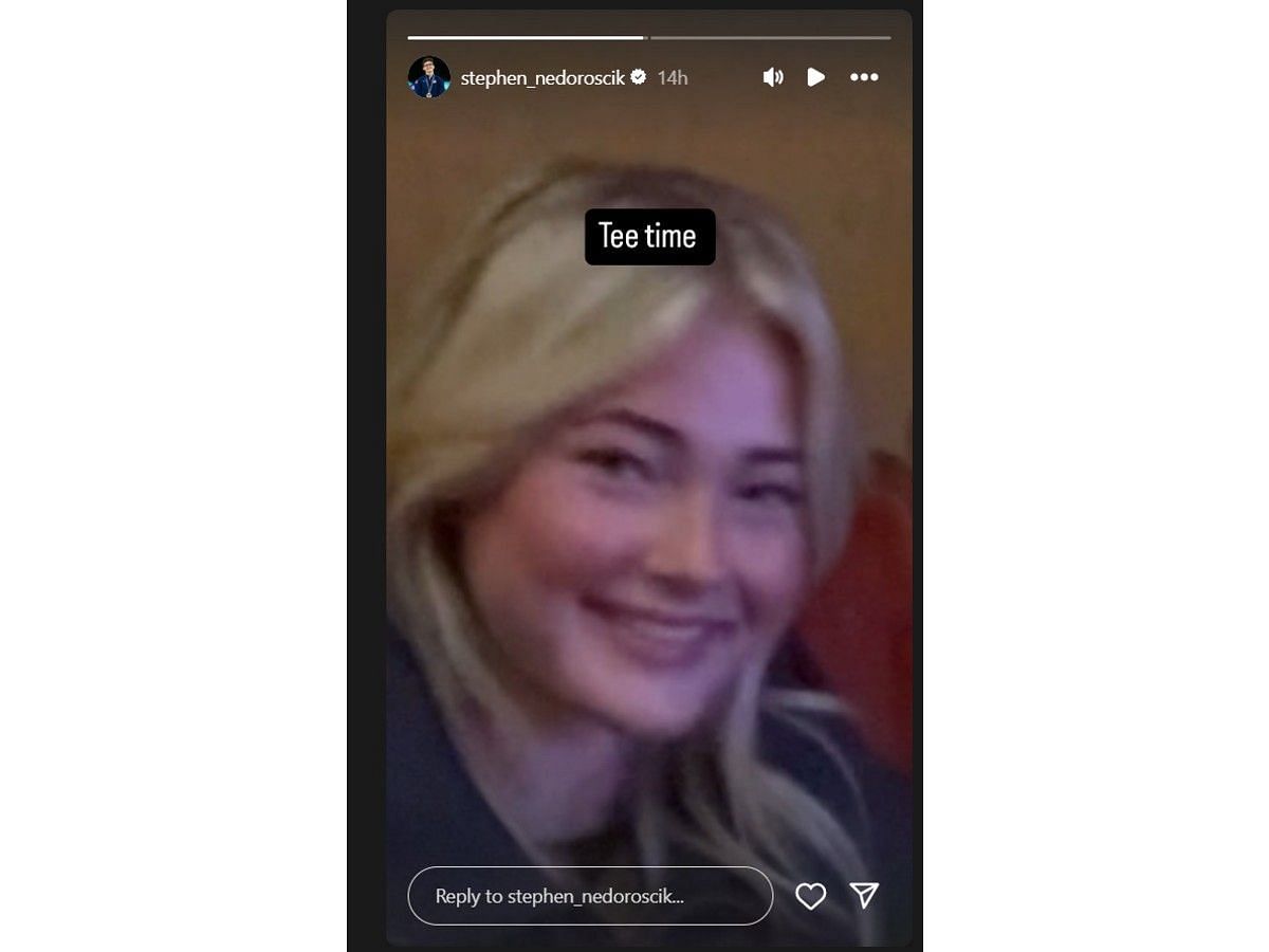 Stephen Nedoroscik&#039;s Instagram story