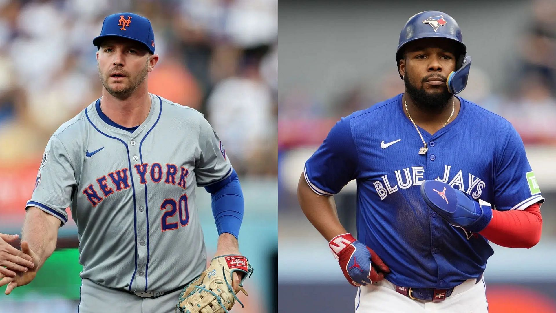 Vladimir Guerrero Jr. is being speculated to be Pete Alonso