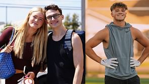 Stephen Nedoroscik's dance partner Rylee Arnold's boyfriend Walker Lyons makes his feelings known after spending weekend on DWTS Tour