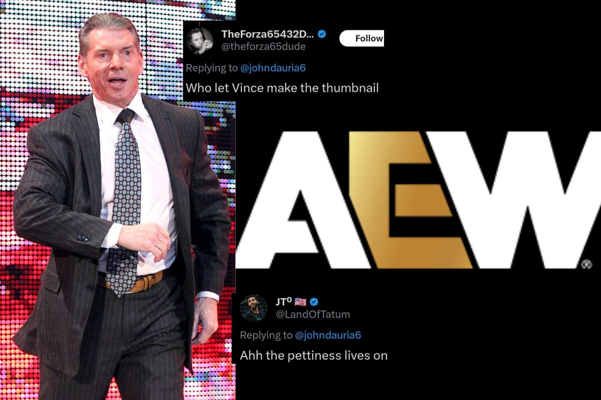 AEW WWE Vince McMahon