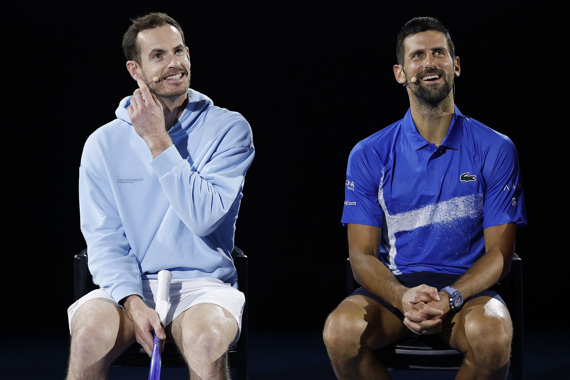 In picture: Andy Murray and Novak Djokovic (Getty)