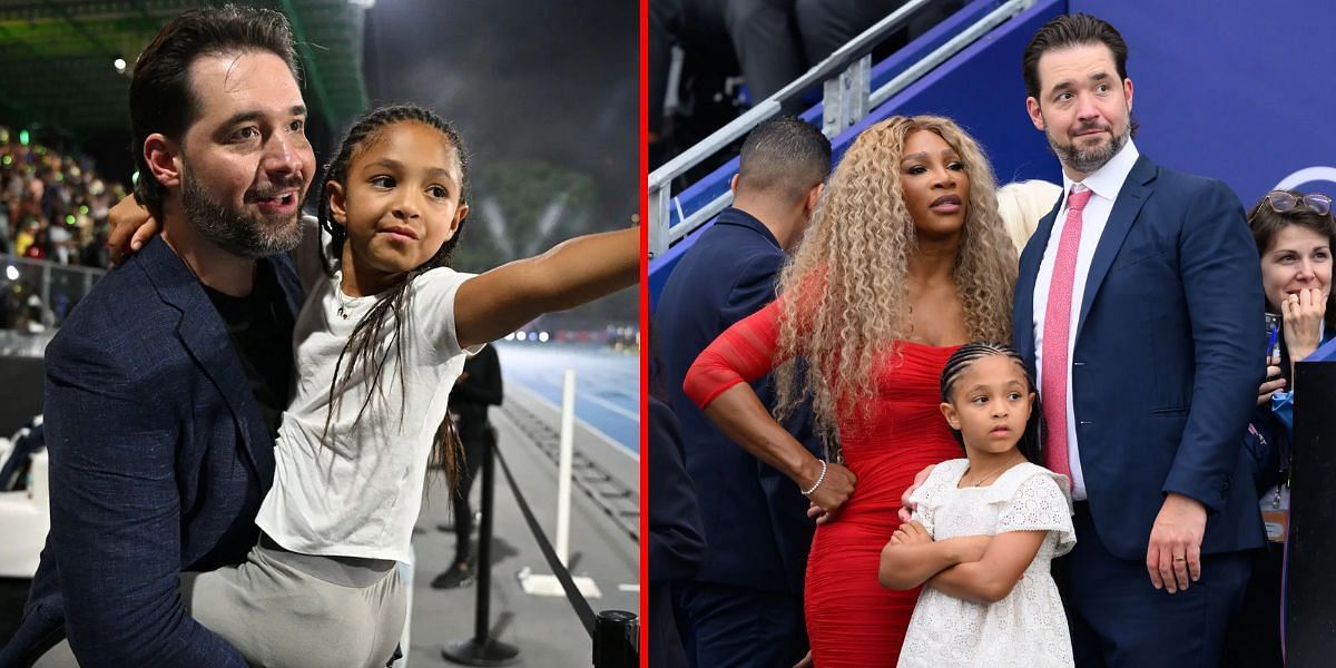 Serena Williams, Alexis Ohanian, and their daughter Olympia - Source: Getty