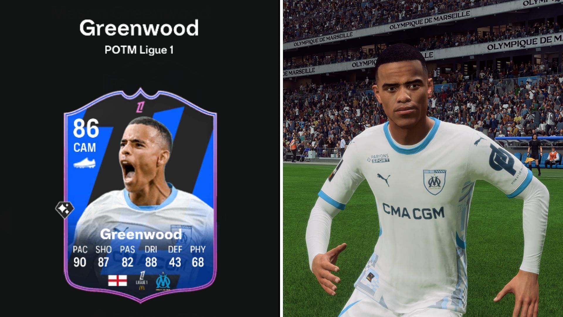 Mason Greenwood Ligue 1 POTM SBC is live