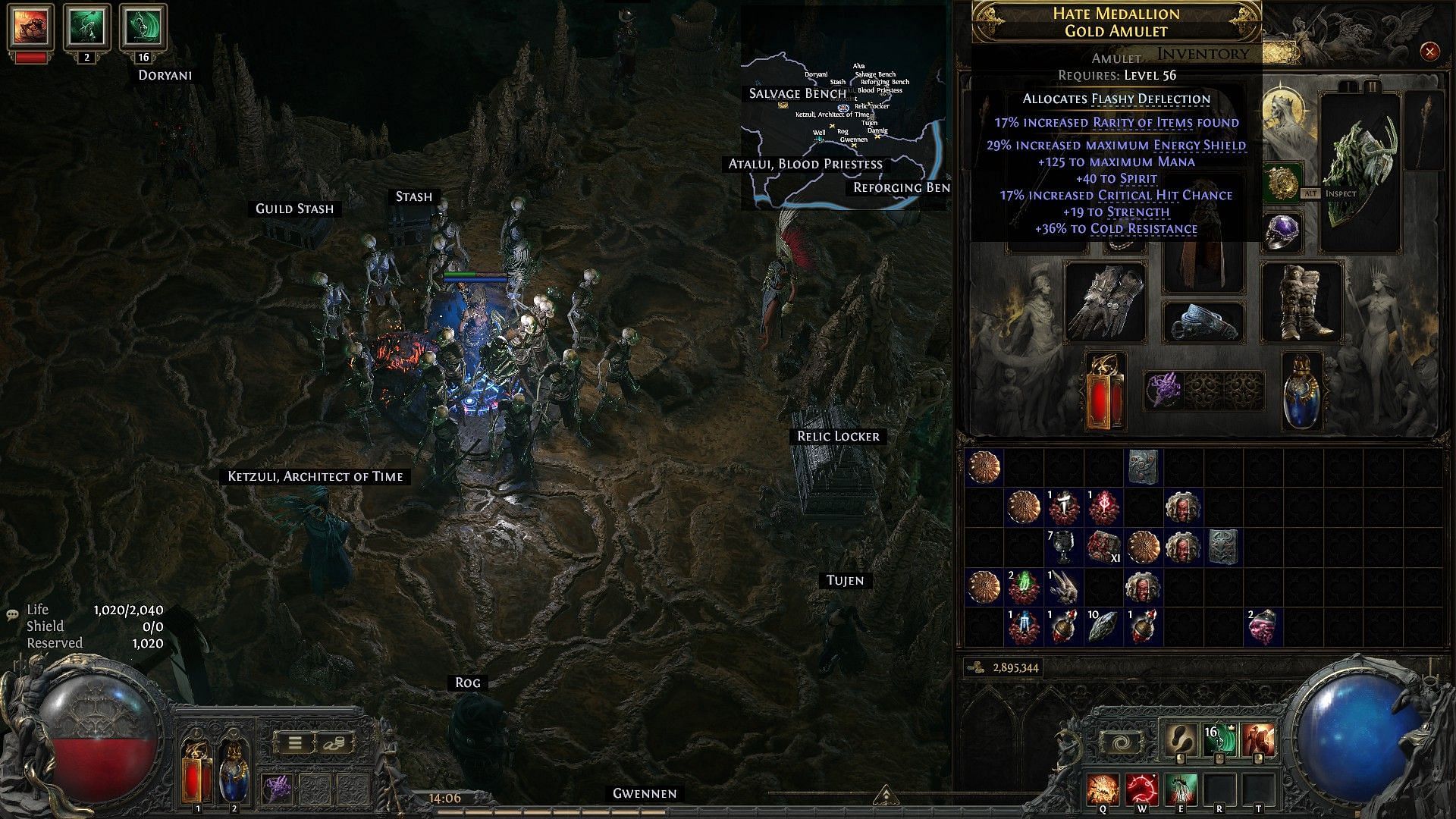 Anointed Amulet in Path of Exile 2 (Image via GGG)