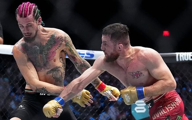 Merab Dvalishvili reacts to Sean O'Malley's five-word "no s*x" New Year's resolution: "That is a weak move"