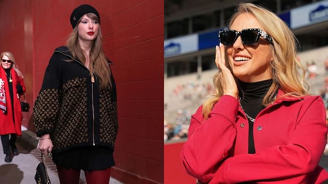 Brittany Mahomes has 4-word reaction to Taylor Swift's $65,320 outfit for Chiefs vs. Bills AFC Championship Game