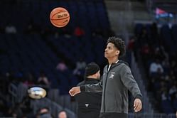 Carmelo Anthony's son Kiyan Anthony features in Long Island Lutheran's 8-point win over Veritas Academy at the LaPorte Invitational