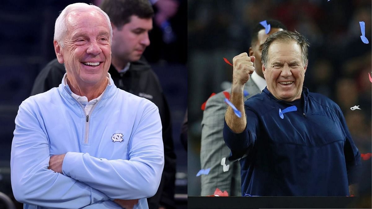 Bill Belichick links up with UNC legend Roy Williams (Image Credits: IMAGN)